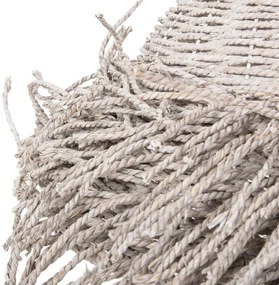 Φωτιστικό Οροφής Κρεμαστό C4349 Seagrass σε Whitewash χρώμα Φ50x25-135Υεκ. 50x50x135 εκ.