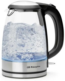 Βραστήρας Orbegozo KT6045 Μαύρο Πλαστική ύλη 2200 W 1,7 L
