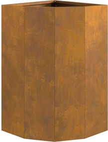 vidaXL Γωνιακό Ροδόδεντρο Σκ rusty 30 x 30 x 50 cm