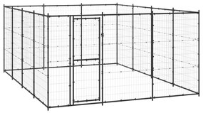 vidaXL Κλουβί Σκύλου Εξωτερικού Χώρου 14,52 μ² από Ατσάλι