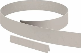 vidaXL Περίγραμμα γκαζόν Σκ rusty 450 x 0.05 x 15 εκ