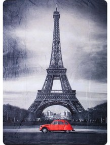 Borea Κουβέρτα 3D Eiffel Καναπέ 130 x 160 cm Γκρι