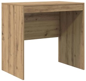 vidaXL Γραφείο με αποθηκευτικό χώρο με συρτάρι 2 pcs artisan δρυς