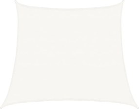 vidaXL Πανί Σκίασης Λευκό 4/5 x 4 μ. από HDPE 160 γρ./μ²
