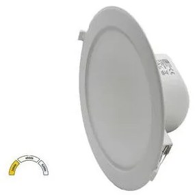 Σποτ Χωνευτό Φωτιστικό Οροφής Λευκό 24W Φ24.4 IP44 21-0242 Lumen-21-0242-Λευκό 21-0242