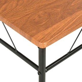 vidaXL Καρέκλες Τραπεζαρίας 2 τεμ. Καφέ από MDF
