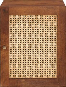 vidaXL Ντουλάπι Μπάνιου Καφέ 38 x 33,5 x 48 εκ. Επεξεργασμένο ξύλο