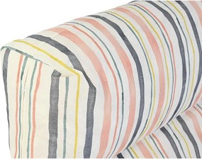 Μαξιλάρι DKD Home Decor Γη Πολύχρωμο Αλουμίνιο Ρίγες 120 x 80 x 16 cm