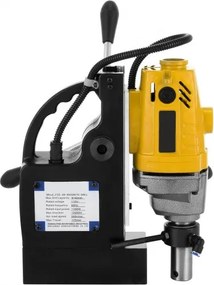 VEVOR MD40 1-1/2 in. Electric Magnetic Drill Press Drilling Machine with 11PC HSS Cutter Set Precise Annular Cutter Kit Compact Switchable Evolution 1100W Magnet Force