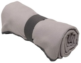 Πετσέτα Microfiber Μονόχρωμη 50x90 Γκρι