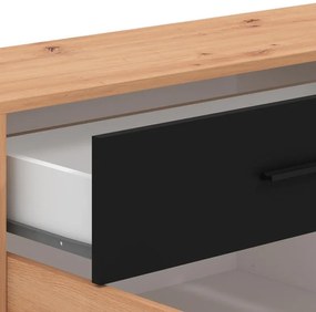 Κομότα Varadero 3K1F Artisan Oak - Μαύρο 119x33x80,5 εκ. 119x33x80.5 εκ.