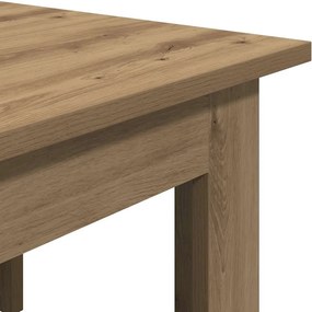vidaXL Τραπεζάκι Σαλονιού Αρτισιανή Δρυς 100x60x42 εκ. Επεξ. Ξύλο