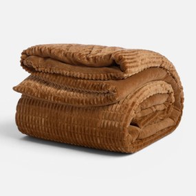 Κουβερτοπάπλωμα Μονό (160x220) Nef-Nef Homeware Elaisa Camel