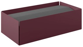 Θήκη Για Χαρτομάντηλα (25x7.5x13) Pam &amp; Co 121-153 Matt Bordeaux