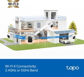 TP-LINK smart camera Tapo C560WS, 4K, IP66, Wi-Fi 6, two-way audio, Ver. 1.0
