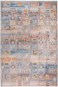 Χαλί Naf Naf Leonardo 0708A Beige-Grey Βιοκαρπέτ 160X235cm