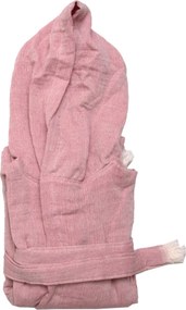 Μπουρνούζι Μουσελίνα Small/Medium Adelina 3 Blush Pink