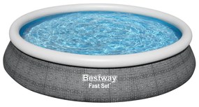 Φουσκωτή Πισίνα Bestway Γκρι 9677 L 457 x 84 cm