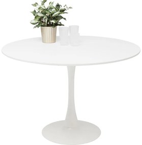 Τραπέζι Schickeria Λευκό 110x110x74 εκ. - Λευκό
