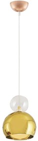 Φωτιστικό Οροφής 414LRC1798 Φ16x120cm 1xG9 5W Gold Opviq