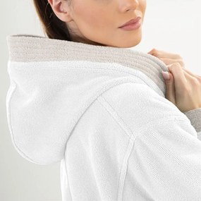Μπουρνούζι Guy Laroche Monogram White