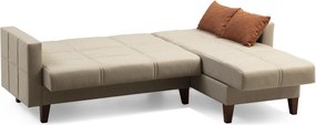 Sofa Set Polya L - Beige Beige