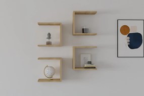 Wall Shelf Base - Sapphire Oak Sapphire Oak