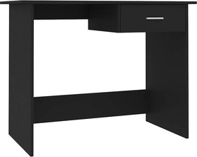 vidaXL Γραφείο Μαύρο 100 x 50 x 76 εκ. από Επεξ. Ξύλο
