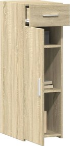 vidaXL Ντουλάπι Sonoma Δρυς 30x42,5x93 εκ. από Επεξεργασμένο Ξύλο