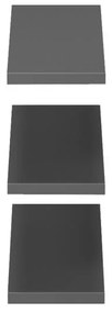 Ραφιέρα τοίχου Divar σε γκρι απόχρωση 60x14.5x1.8εκ 60x14.5x1.8 εκ.