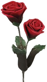 Τεχνητό Λουλούδι Τριαντάφυλλο 00-00-6072-5 61cm Red Marhome Foam