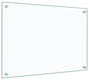 vidaXL Πλάτη Κουζίνας Διαφανής 70 x 50 εκ. από Ψημένο Γυαλί