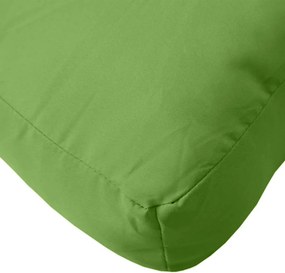 vidaXL Μαξιλάρι Παλέτας Πράσινο 60x60x9,5 εκ. Ύφασμα