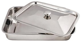 Ταψί Ανοξείδωτο Ορθογώνιο 40cm 4077 - Max.Home®