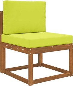 vidaXL Μαξιλάρι Καναπέ Εξωτερικού Χώρου 2 pcs Πράσινο Πολυεστέρας