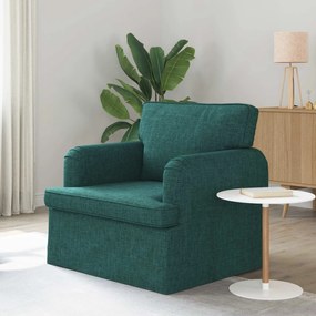 vidaXL Καναπές Σκούρο Πράσινο