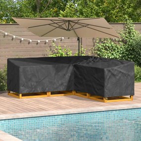 vidaXL Κάλυμμα επίπλων εξωτερικού χώρου 235 x 235 x 80 εκ.