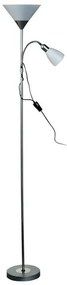 Επιδαπέδιο Φωτιστικό 1xE27 1xE14 Reading Light FLC 940 Arlight -174021-Ασημί 0174021