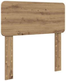 vidaXL Σκελετός Κρεβατιού Καρυδιά Χειροποίητης Εργασίας 100 x 200 cm