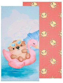 Παιδική Πετσέτα Θαλάσσης Microfiber 2 Όψεων (70x140) Kentia Versus Float 2512