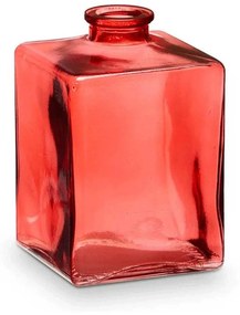 Βάζο 029.86131 8x8x12cm Red Glass