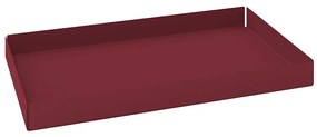 Σαπουνοθήκη 82-153 14x8x1cm Matt Bordeaux Pam&Co Stainless Steel