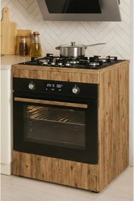 Ντουλάπι Εντοιχιζόμενου Φούρνου Πεύκο MEFUGUR 60x56.5x85