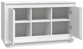 vidaXL Μπουφές Λευκός 102 x 35 x 60 εκ. από Επεξεργασμένο Ξύλο