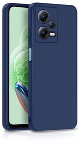 Techwave Matt case for Xiaomi Redmi Note 12 5G / Poxo X5 navy blue