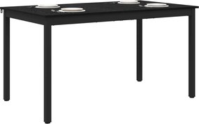 vidaXL Τραπεζαρίες 140 x 80 x 75 cm ΜΕΤΑΛΛΟ