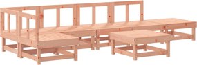 vidaXL Σαλόνι Κήπου Σετ 7 τεμ από Μασίφ Ξύλο Ψευδοτσούγκας