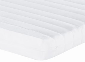 vidaXL Στρώμα Αφρού 7 Ζωνών Σκληρότητα 20 ILD Λευκό 80 x 200 εκ.