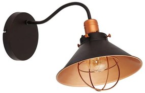 Φωτιστικό Τοίχου Garret I 6442 Chocolate-Copper Nowodvorski Metal