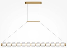 Κρεμαστό Φωτιστικό Οροφής LED 22W Χρυσό Γυαλί Amulet MOD555PL-L18G3K Maytoni MOD555PL-L18G3K Χρυσό